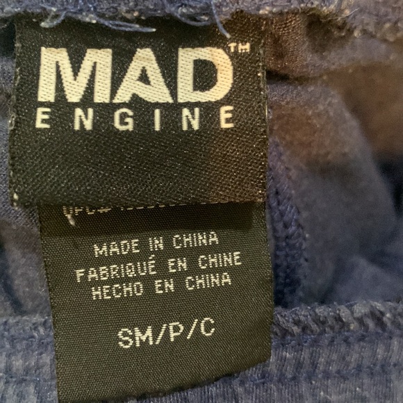 Mad Engine Blue Pants size SM/P/C - Picture 2 of 2